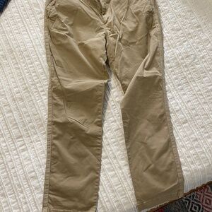 GAP Womens Girlfriend Khakis Chino Pants Size 10 Khaki Tan Cotton Stretch